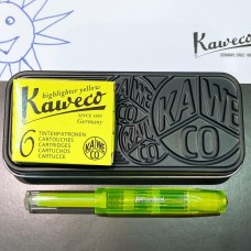 Kaweco Ice Sport Yellow Highlighter Fountain Pen+Ink Set 鋼筆+熒光墨水套裝